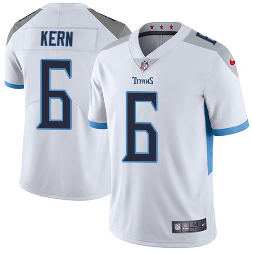 Nike Men & Women & Youth Titans 6 Brett Kern White New 2018 NFL Vapor Untouchable Limited Jersey,We sell and wholesale Nike Men & Women & Youth Titans 6 Brett Kern White New 2018 NFL Vapor Untouchable Limited Jersey on line form chian!